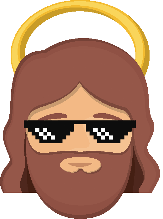 Savage Jesus Mascot